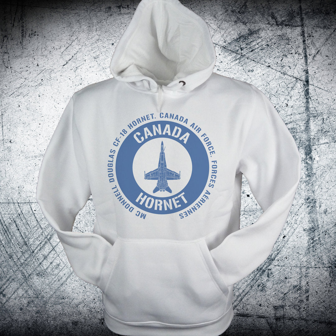 Sudadera HORNET CANADA emblema azul