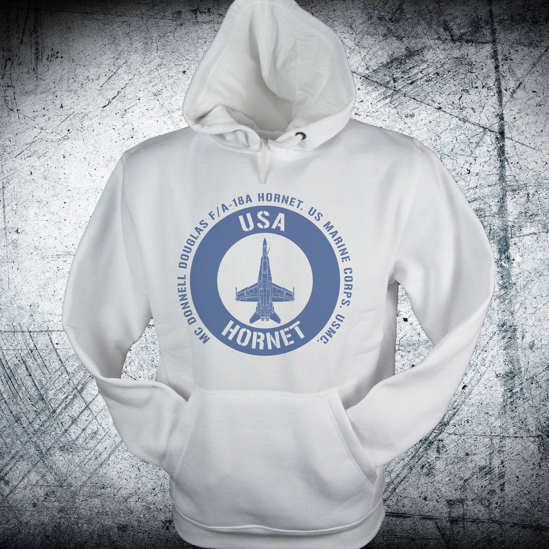 Sudadera HORNET USA emblema azul
