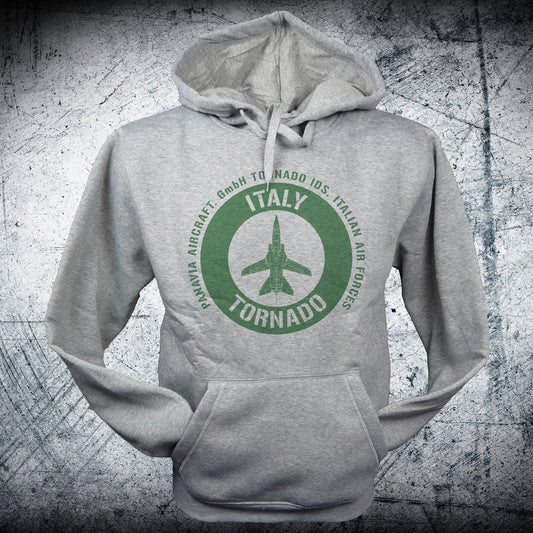 Sudadera TORNADO ITALY emblema verde