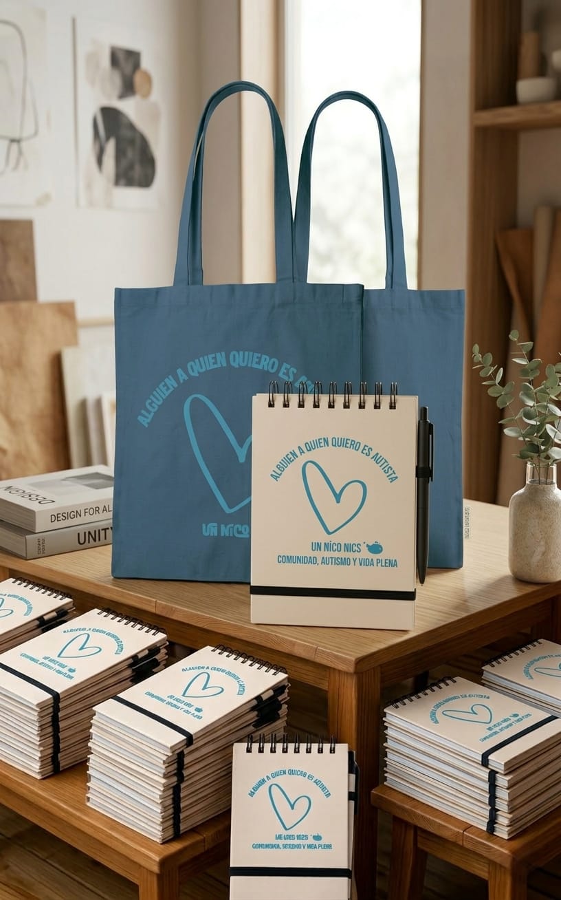  libreta A6 ecológica UNniconico mostrando hojas a rayas y calidad del papel reciclado
