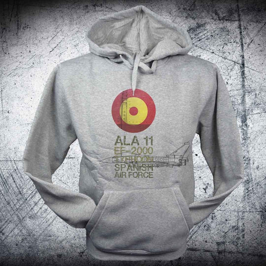Outlet Sudadera gris Roundel chapa Ala 11 varias tallas