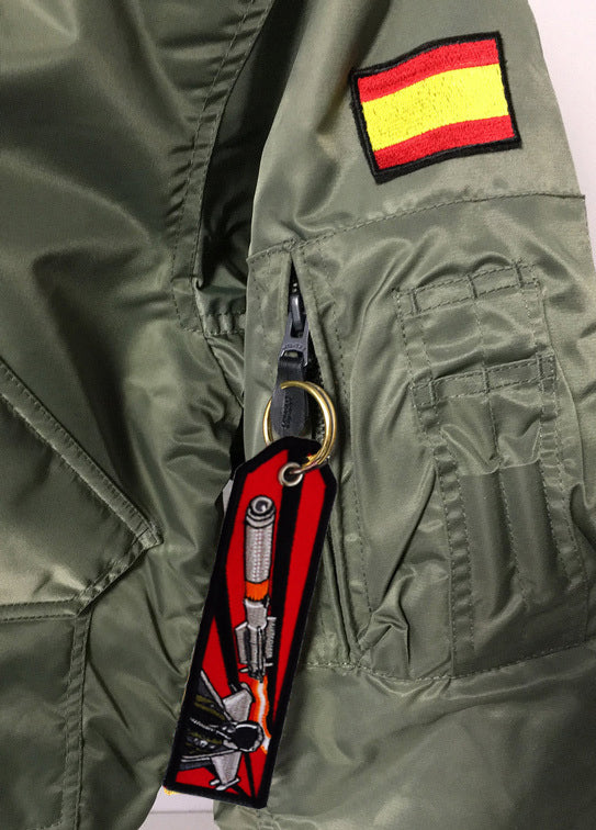 Cazadora de Piloto Ala 14 CWU verde oliva