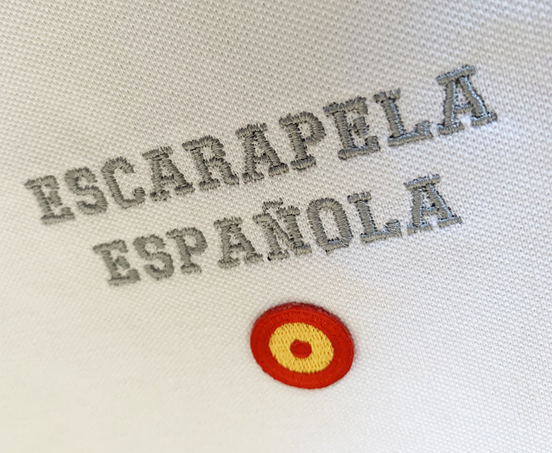 Polo bordado Colección Escarapela Española Armada