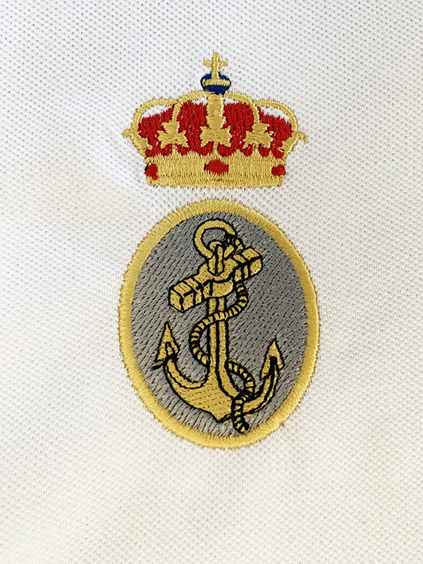 Polo bordado Colección Escarapela Española Armada
