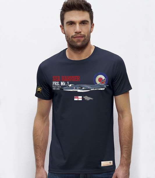 Camiseta Sea Harrier Royal Navy PREMIUM.
