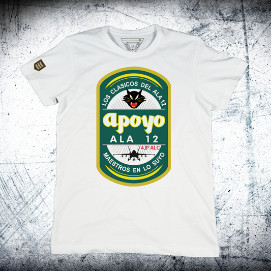 camiseta ala 12 equipo de apoyo