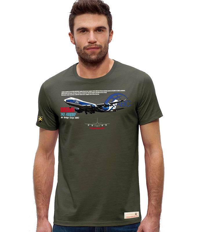 Camiseta BOEING 747 ERF ABC PREMIUM