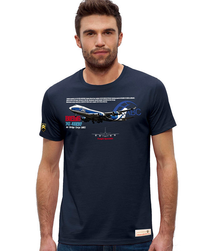 Camiseta BOEING 747 ERF ABC PREMIUM