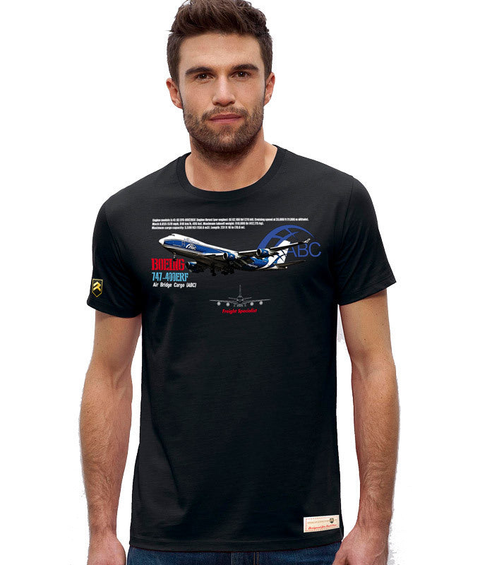 Camiseta BOEING 747 ERF ABC PREMIUM