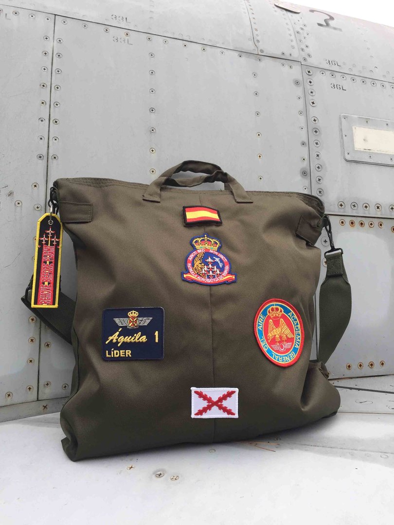 Bolsa de piloto Patrulla Águila oliva
