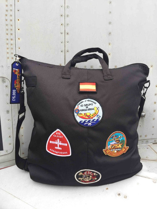 Bolsa de piloto 43 grupo negra