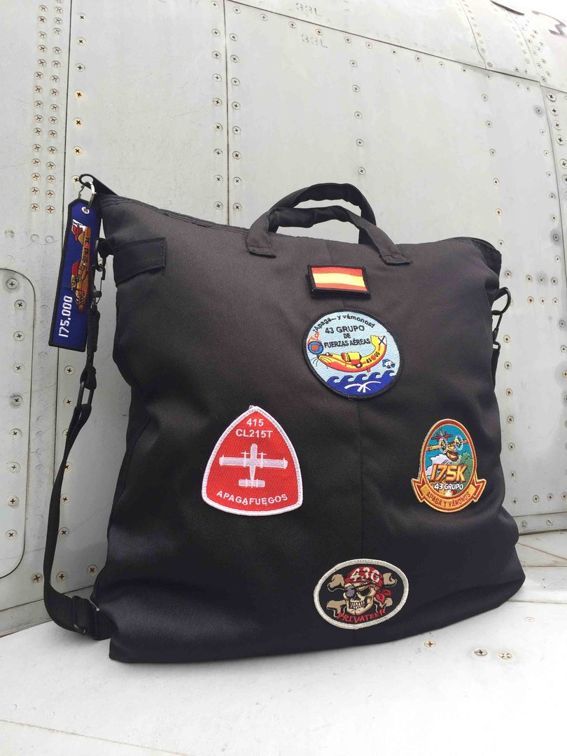 Bolsa de piloto 43 grupo negra
