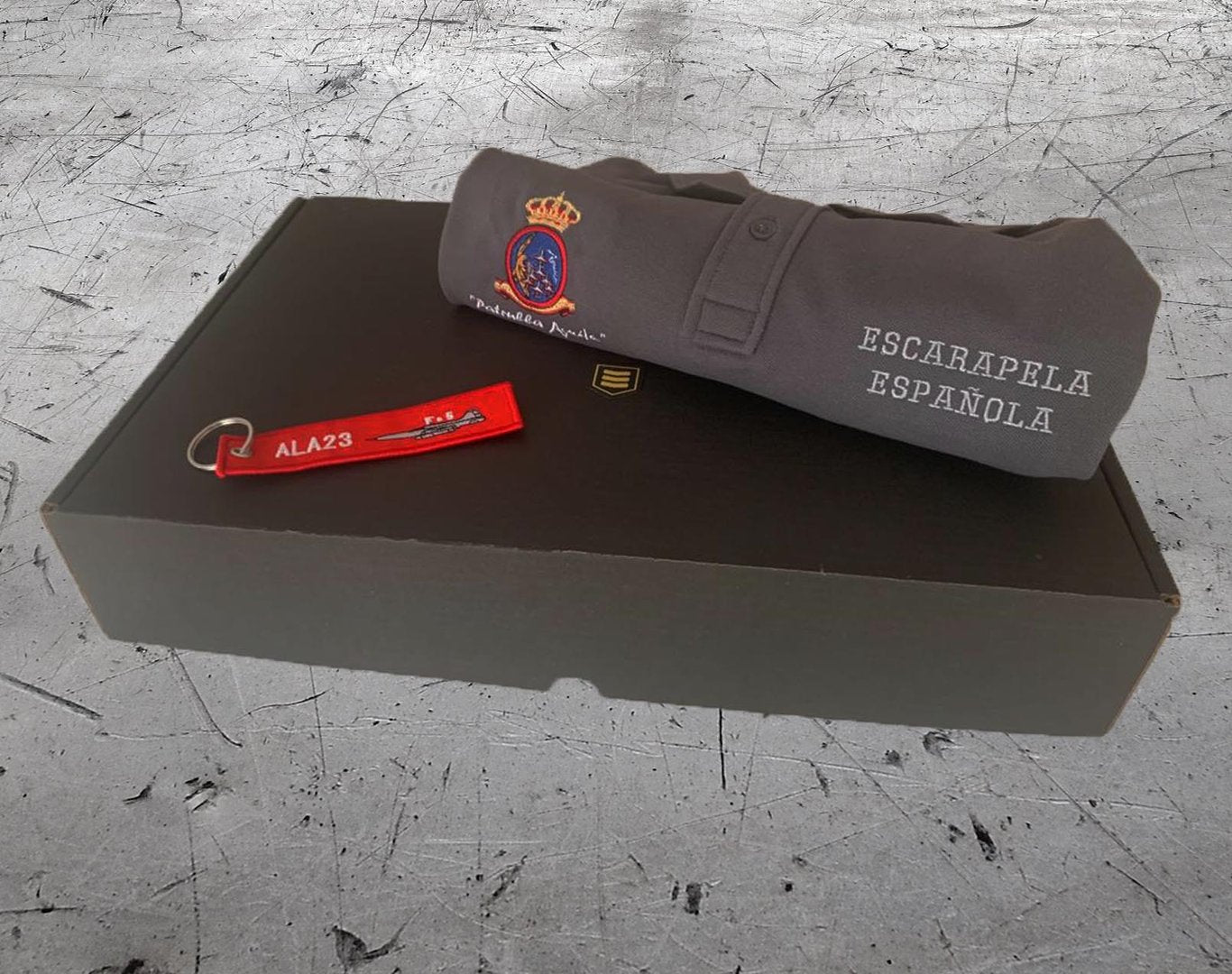 Pack regalo Escuadrones caja negra premium llavero Remove Before Flight - aviación