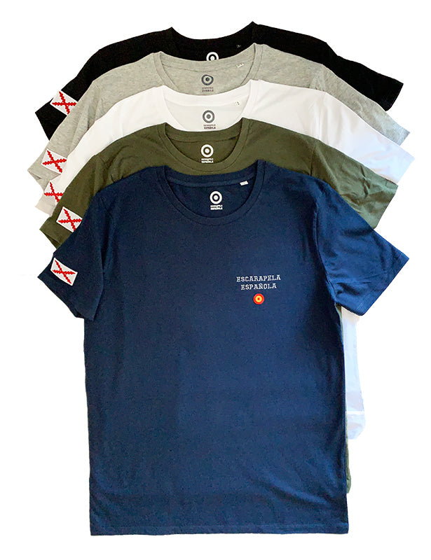 Camiseta bordada Colección Escarapela Española