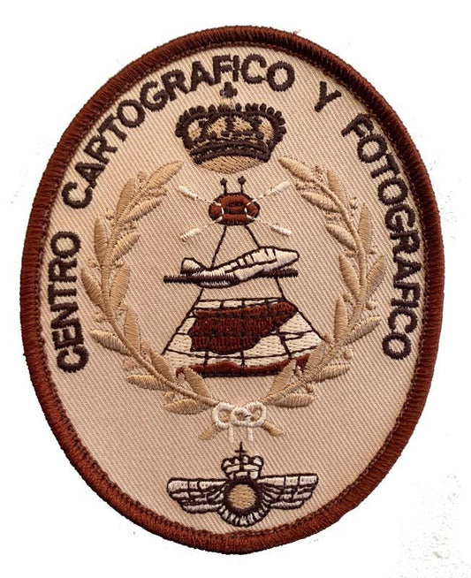 Parche bordado Ovalado CECAF con velcro