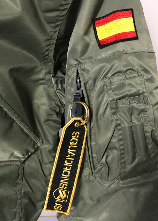 Cazadora de Piloto CLAEX CWU verde oliva