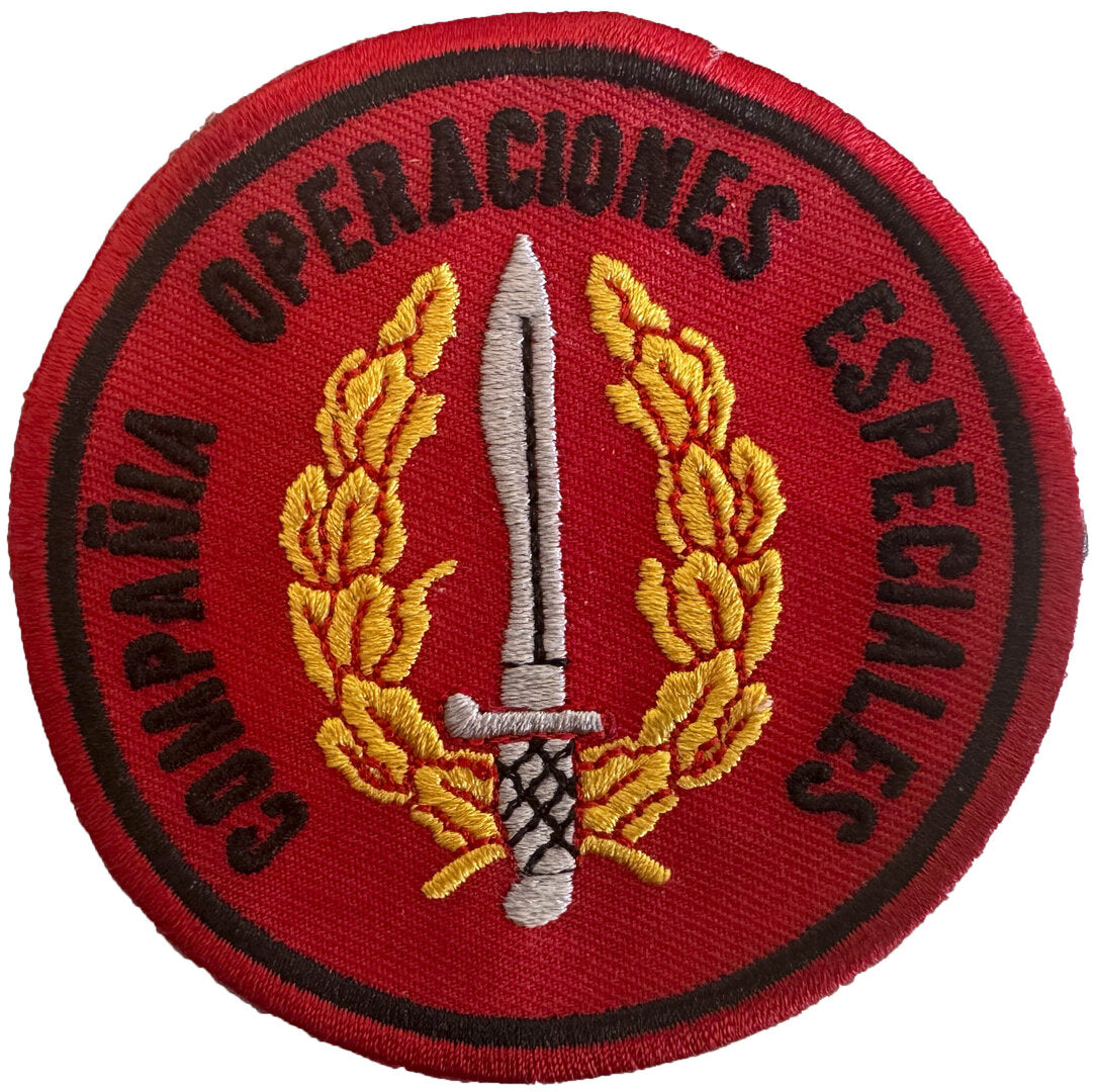 Parche bordado Compañia Operaciones Especiales *