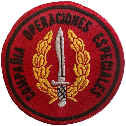 Parche bordado Compañia Operaciones Especiales *