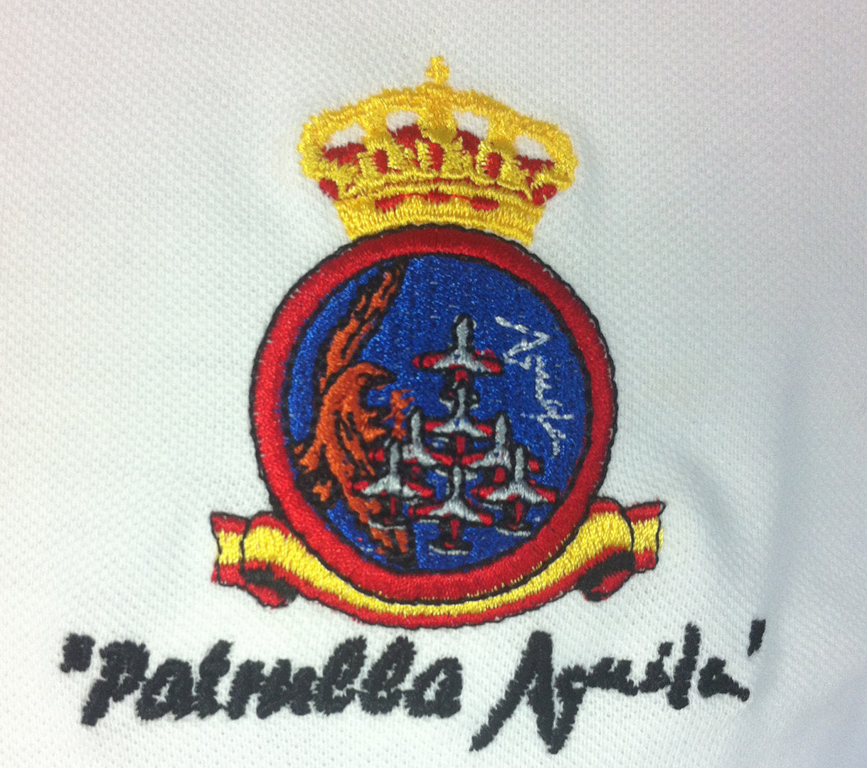 Polo bordado Patrulla Águila