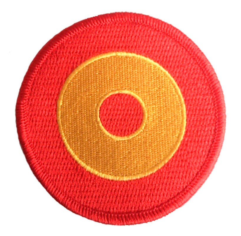 Parche Bordado Escarapela Grande Con velcro