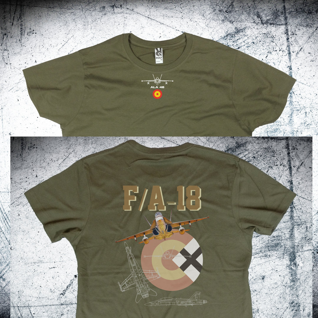 Camiseta ALA 46 Diseño Trasera ESCARAPELA