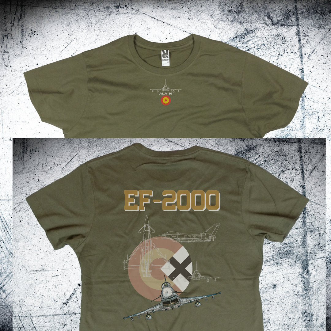 Camiseta Ala 14 Diseño Trasera Escarapela