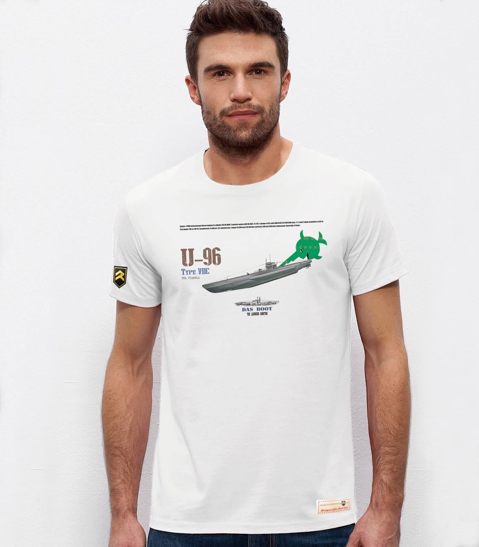 Camiseta Militar German Submarine U-96 DAS BOOT