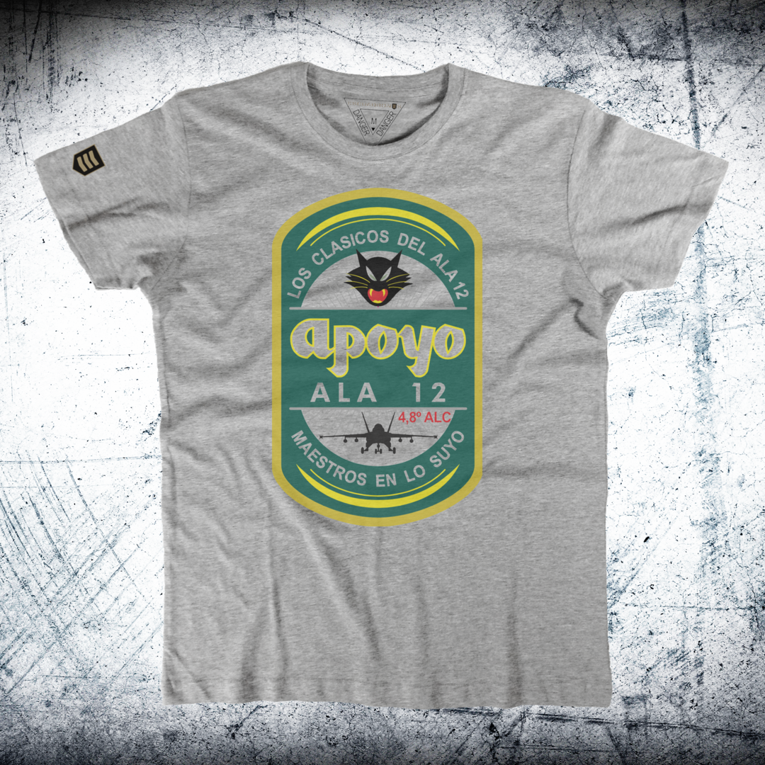 Camiseta militar Ala 12 Equipo de Apoyo