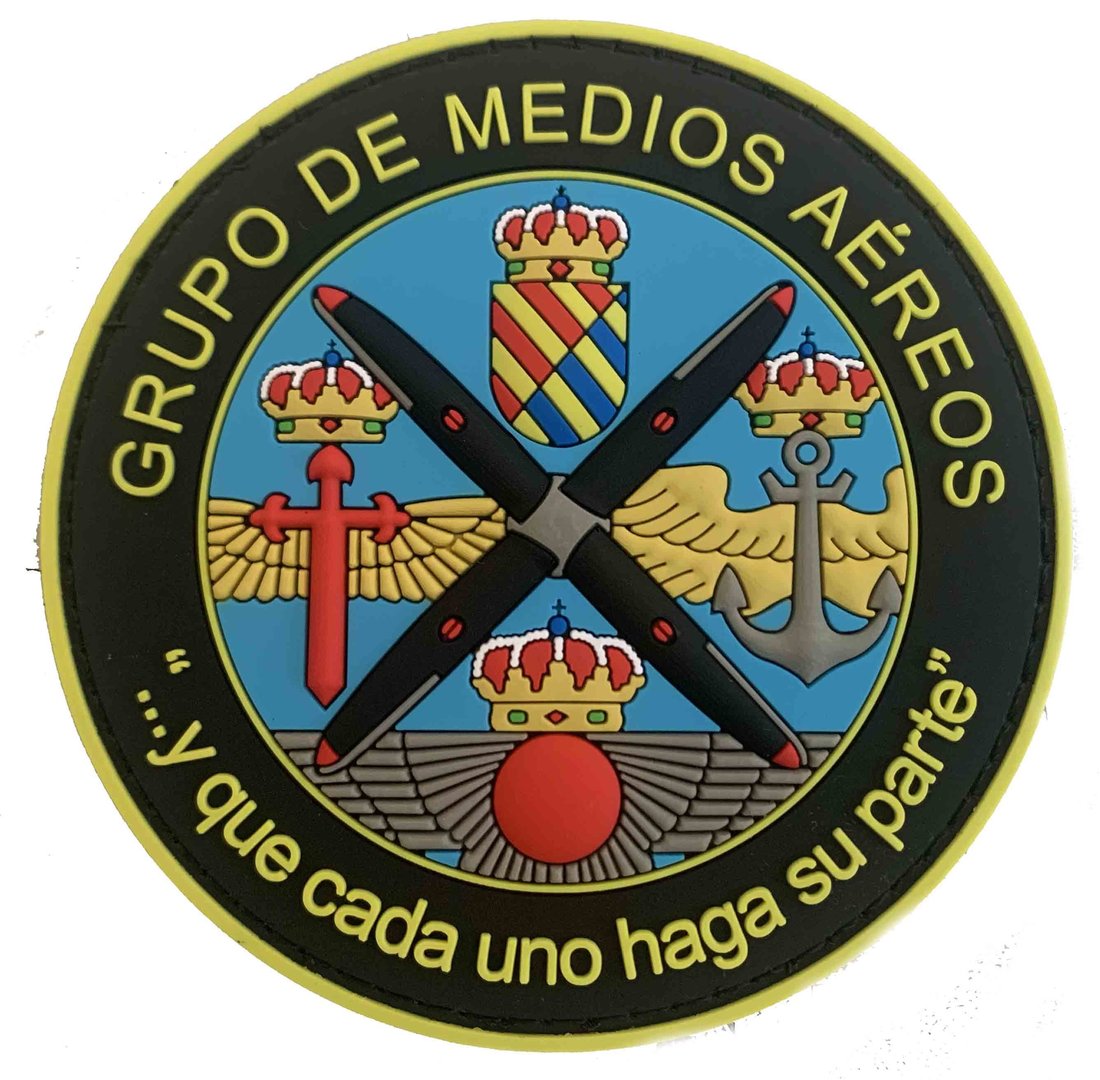 Parche PVC Grupo de Medios Aéreos UME