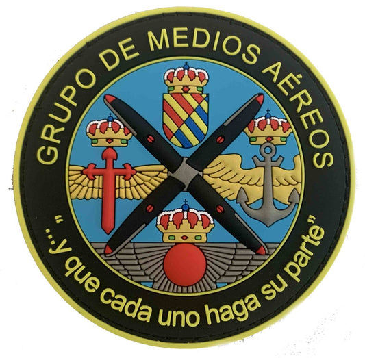 Parche PVC Grupo de Medios Aéreos UME