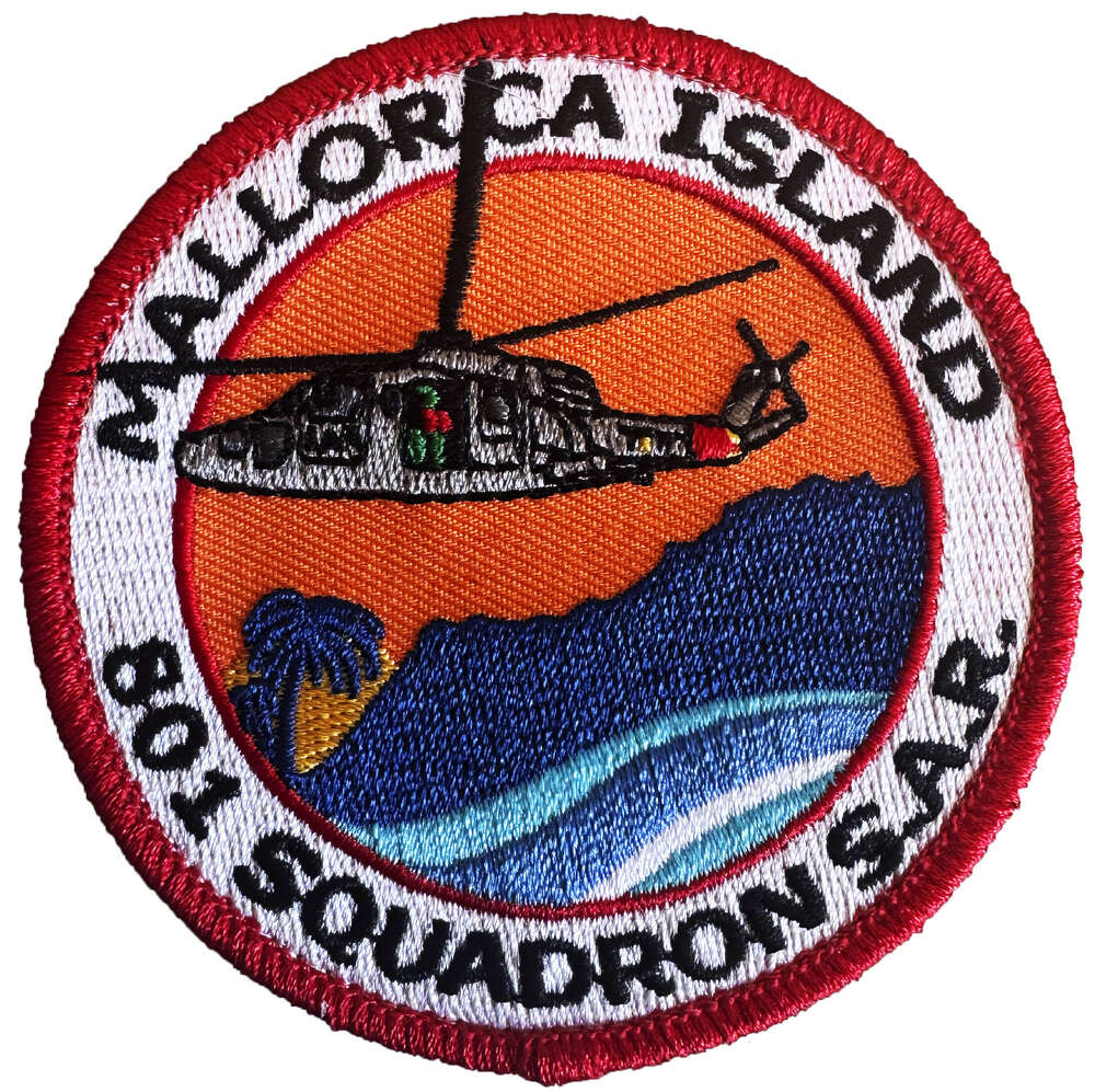 Parche bordado 801 Esc. Mallorca Island HD24 *