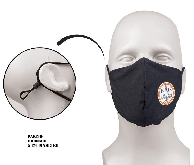 Mascarilla F-18