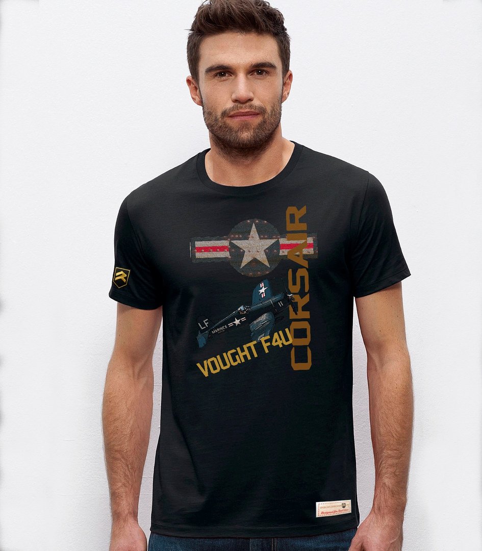 Camiseta militar F-4U Corsair Navy