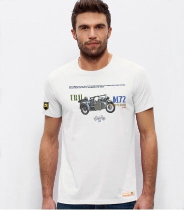 Camiseta Militar URAL M-72 MOTORCYCLE