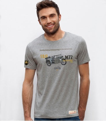 Camiseta Militar URAL M-72 MOTORCYCLE