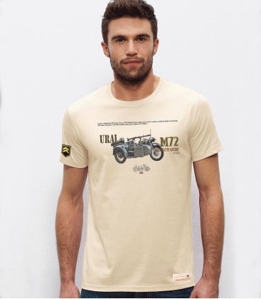 Camiseta Militar URAL M-72 MOTORCYCLE