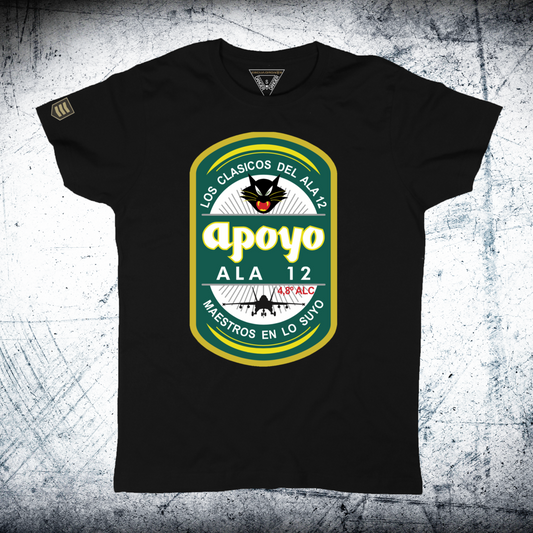Camiseta militar Ala 12 Equipo de Apoyo