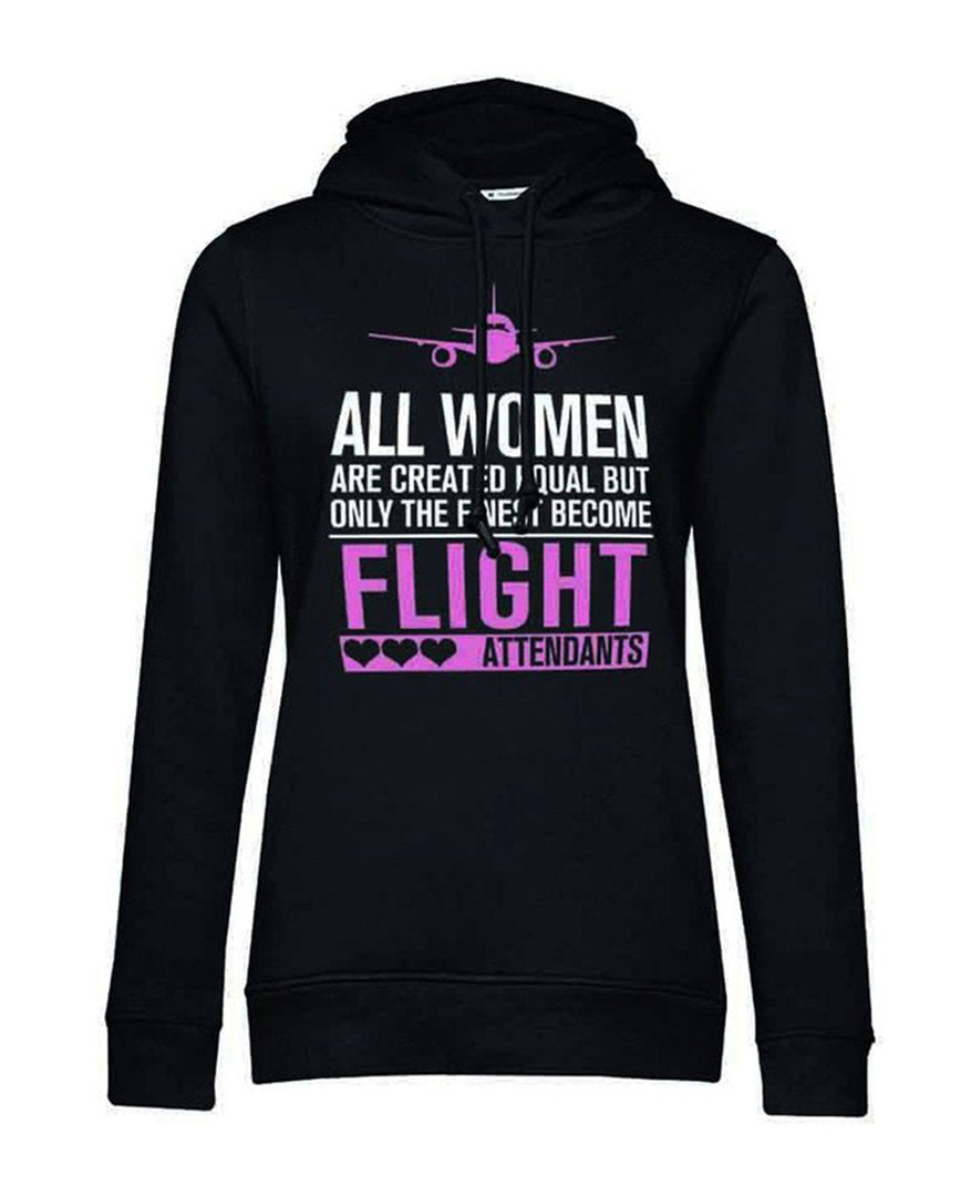 Sudadera FLIGHT ATTENDANTS MOTTO orgánica