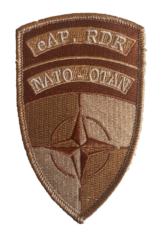 Parche bordado OTAN eAP. RDR *