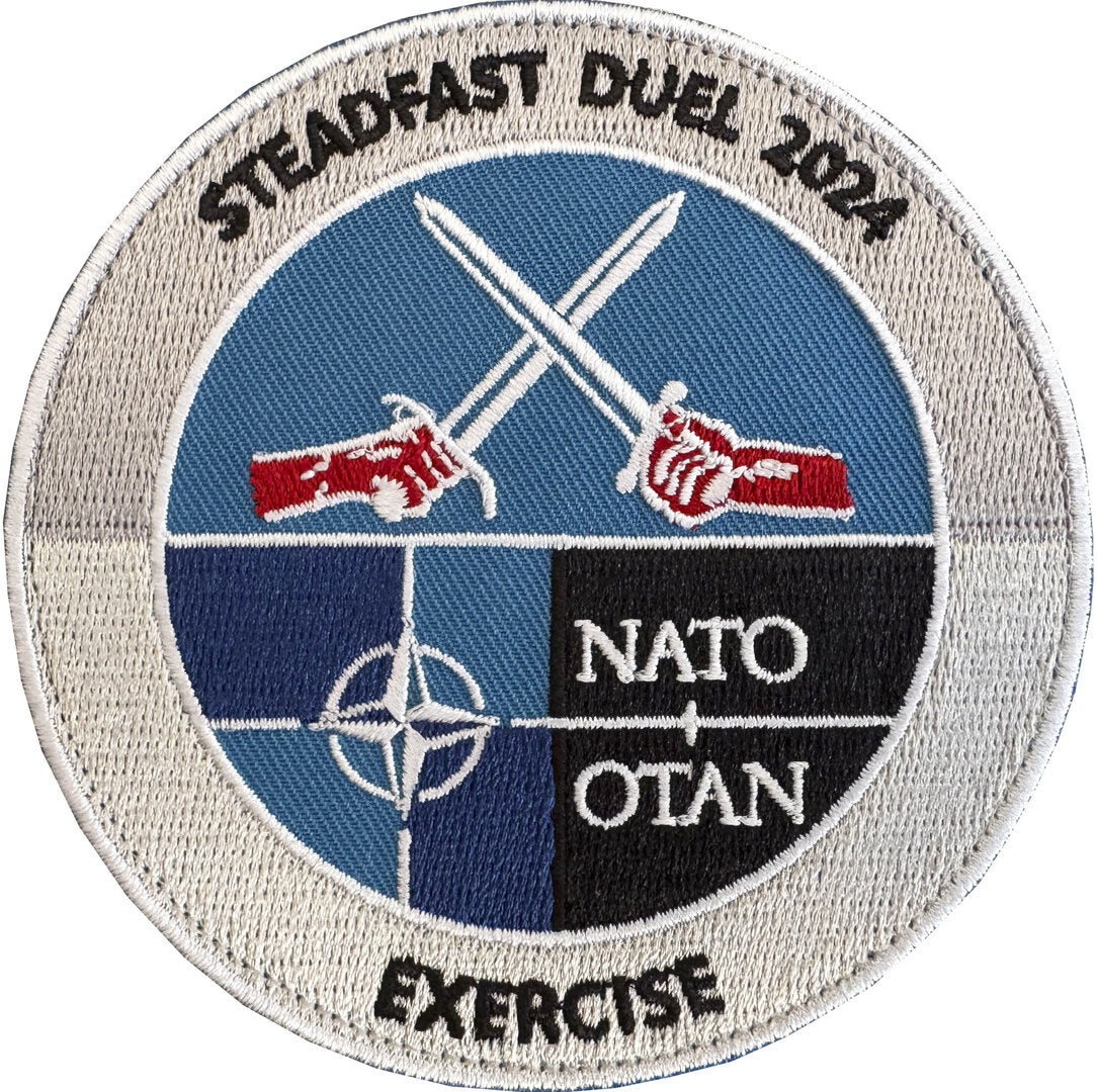 Parche bordado OTAN STEADFAST DUEL 2024 *