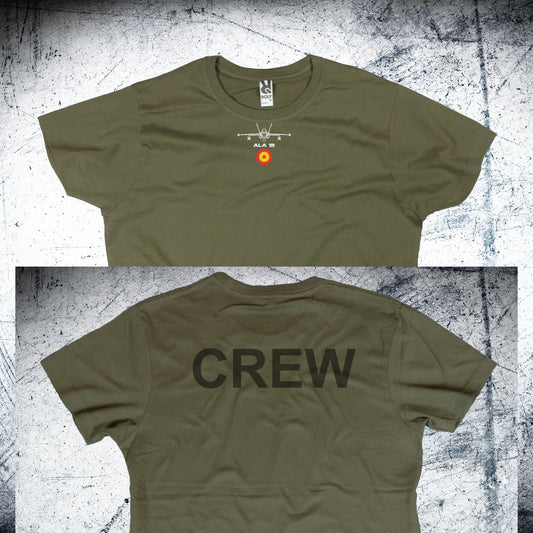 Camiseta Ala 15 Diseño Trasera CREW
