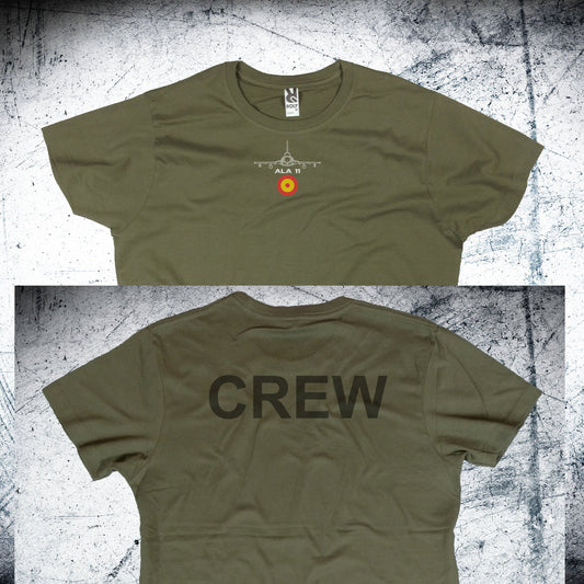 Camiseta Ala 11 Diseño Trasera CREW