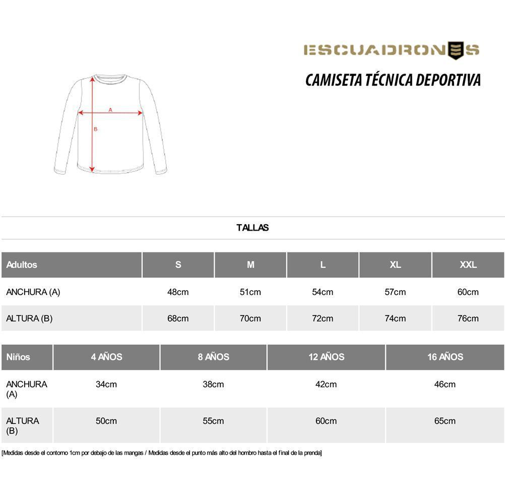 Camiseta técnica GOES Fuerzas Especiales