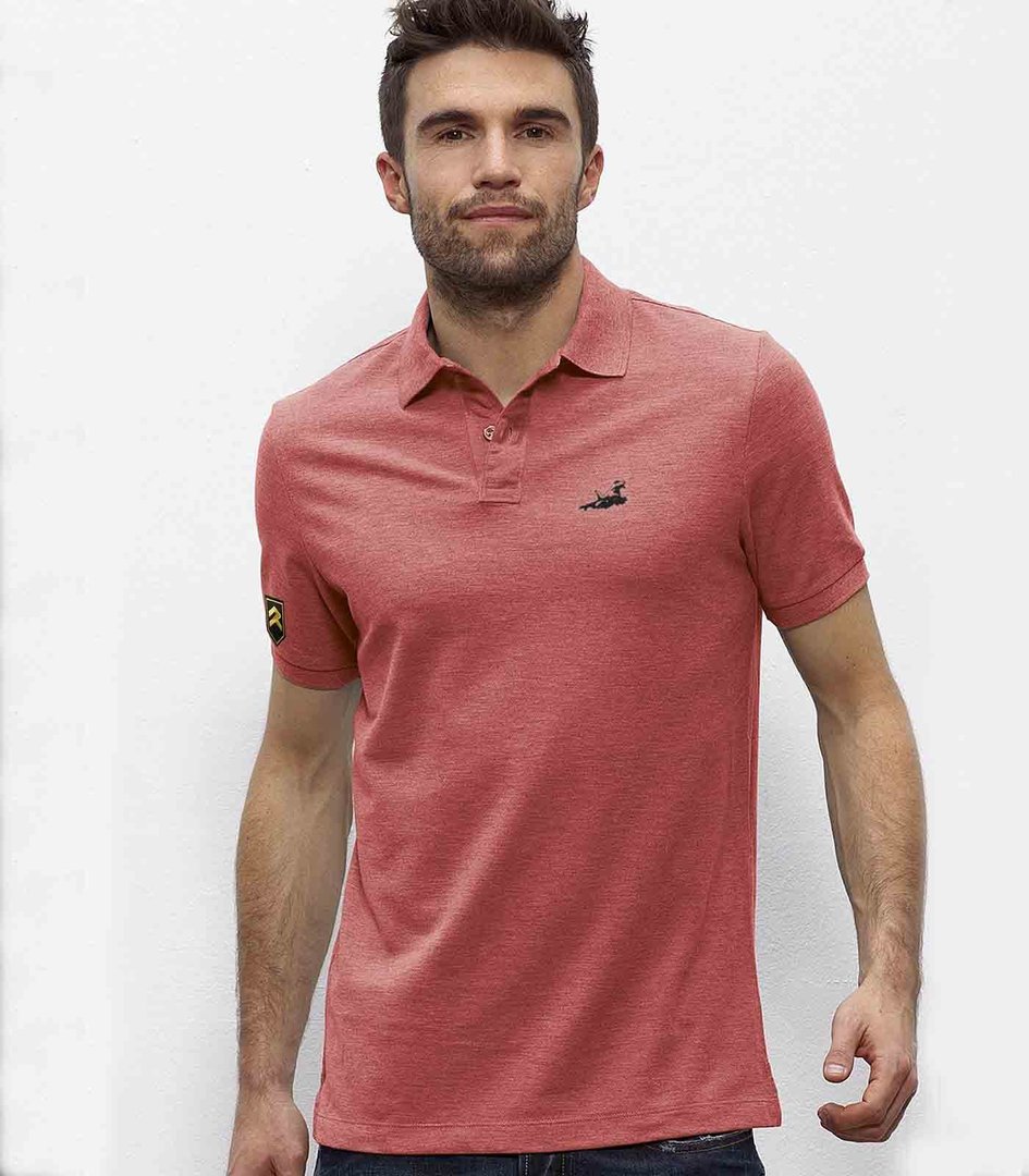 Polo con emblema Eurofighter bordado